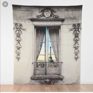 Urban Outfitters Eiffel Tower Wall Hanging